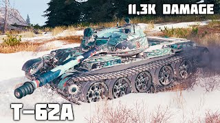 T62A WoT – 4Kills 113K Damage [upl. by Dyson]