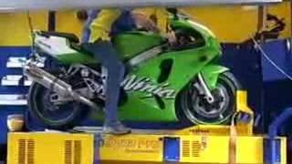 ZX7R dyno run [upl. by Johppa]