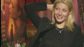 Gwyneth Paltrow talks to Joe Leydon about quotShakespearequot [upl. by Ysnap]