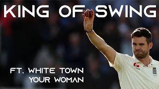 James Anderson Bowling ft White Town Your Woman  Wickets Compilation  A Tribute [upl. by Malorie139]