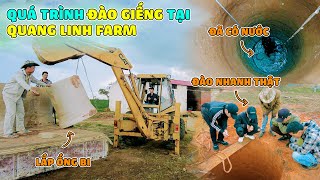 Quanglinhvlogs  Quá Trình Tự Đào Giếng Tại Quang Linh Farm Nhue Thế Nào  Thành Công hay Thất Bại [upl. by Ralyt]