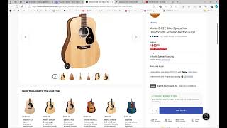 Fantastic Deal On A Martin AcousticElectric [upl. by Aimaj]