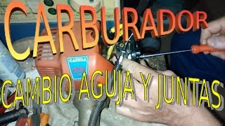 ⛽ Desmalezadora NAFTA PARTE 1 Reparación carburador bordeadoracarburetorcarburadordesbrozadora [upl. by Jacqueline]