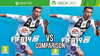 FIFA 19 Xbox One Vs Xbox 360 [upl. by Aiker691]