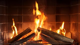 🔥 Fireplace 4K UHD Fireplace with Crackling Fire Sounds Fireplace Burning for Home [upl. by Bunni159]