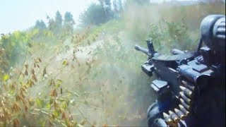 HELMET CAM FIREFIGHT IN A GRAPE FIELD [upl. by Alabaster]