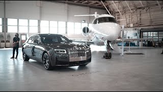 2021 RollsRoyce Ghost  NetJets Experience [upl. by Yvonne984]