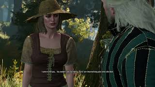 Margrit Tells Geralt To Stop Looking For Hanna  The Witcher 3 Wild Hunt [upl. by Keeley]