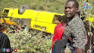 Baringo Student and teacher die in Kapsabet High School bus accident [upl. by Waddle]