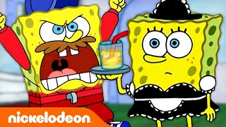 EVERY Job SpongeBob SquarePants Has Ever Had 🍳  Nicktoons [upl. by Arukas710]