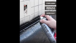 Does Seal spray  Leak stop really work Roof leak repair pipe leak repair [upl. by Ayyn421]