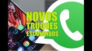 NOVOS TRUQUES Escondidos no WHATSAPP [upl. by Lafleur876]