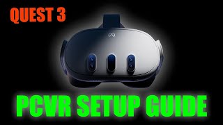 Quest 3 PCVR Setup Guide  Meta Link Wired Cable [upl. by Malinda]