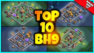 New Best Bh9 base link Trophy Base Top10 With Link in Clash of Clans  builder hall 9 base 20 [upl. by Vins543]