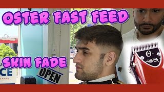 oster fast feed skin fade tutorial [upl. by Hahn896]