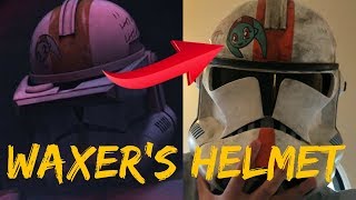 Waxers Realistic Phase 2 Clone Helmet ROTSstyle [upl. by Secnirp]