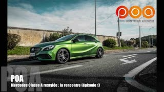 Nouvelle Mercedes Classe A 2015 restylée  la découverte  Essai 13 [upl. by Twitt]