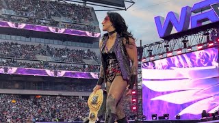 Rhea Ripley WrestleMania 40 Entrance [upl. by Etnahs]