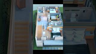 2 STOREY HOUSE DESIGN simplehousedesign casa tinyhouse modernhouse [upl. by Yaner677]