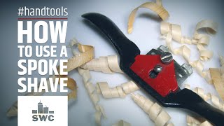 How to use a spokeshave  Woodworking hand tools [upl. by Hannazus167]