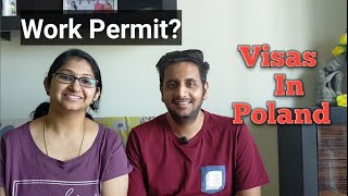 How to come to Poland  Visa types  Work Permits  My Journey from India to Poland  Telugu Vlogs [upl. by Araiet]