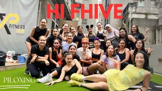 Hi Fhive with Coach Kathleen pilates dancing boxing [upl. by Sirama]