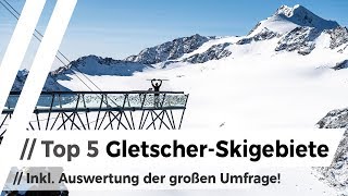 Die 5 besten GletscherSkigebiete der Alpen  welches lohnt sich für dich [upl. by Maggi588]