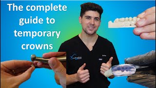 HOW TO MAKE THE PERFECT TEMPORARY CROWN Provisional Restoration [upl. by Htebyram278]