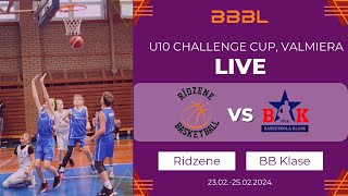 Ridzene 2014 vs Basketbola klase 2  2014  BBBL boys U10  Challenge Cup [upl. by Nickola]