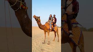 Watch Jaisalmer Vlog on Neelamkukreja 😍 Part 02  Camel Ride  dushyantkukreja shorts [upl. by Icaj258]