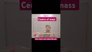 centreofmass science physics scienceexperiment funandscience viralvideo khansir shorts [upl. by Kozloski754]