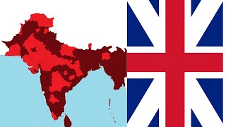 British Empire in India Every Year [upl. by Stanislaw]