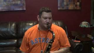 Ferling Etude No 4  Tenor Saxophone [upl. by Daniels]