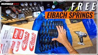 How I got FREE Eibach Lowering Springs [upl. by Damon]