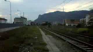 Terracina stazione impresenziata treno in partenza per P Fossanova [upl. by Esaj245]