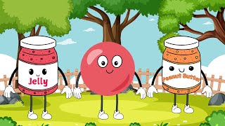 Peanut Butter Jelly Song  Bubble Fun  Kids Songs [upl. by Nnylorac]