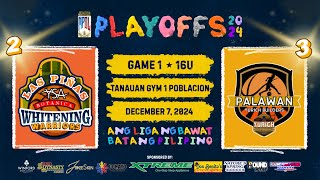 Junior MPBL Season 2 Playoffs  Palawan VS Las Piñas  16U [upl. by Leventhal]