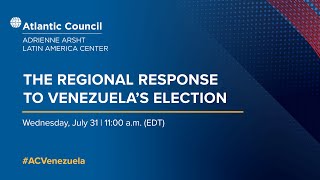 The regional response to Venezuela’s election [upl. by Trenton]