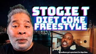 Stogie T pays tribute to Riky Rick with Diet Coke freestyle A Big Yogi Reaction [upl. by Llennej]