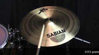 Sabian 20quot Xs20 Medium Ride  2553g [upl. by Cruickshank]