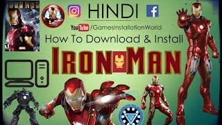 How Download amp Install Iron Man Game [upl. by Mckale760]