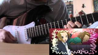 KON OP  Cagayake GIRLS Guitar Cover [upl. by Huttan228]