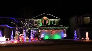 Christmas Light Display in Calgary [upl. by Kus]