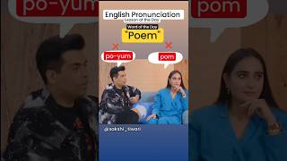 How to pronounce  poem karanjohar kushakapila poem pronunciation english [upl. by Zara662]