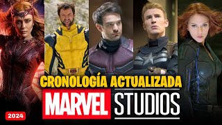 🚨2024 Cronología MARVEL STUDIOS  ORDEN CORRECTO de las SERIES y PELÍCULAS del UCM 🔥 Daredevil [upl. by Barnebas]