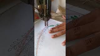 Machine embroidery flower design rizwanalitv [upl. by Noelc]