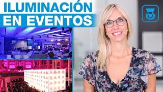 Iluminación en Eventos  Ideas y técnicas [upl. by Hendrik]