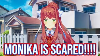 Monika is SCARED  DDLC MOD  Turquoise Part 7 [upl. by Behrens121]