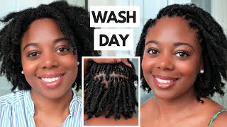 HOW TO WASH LOCS  WASH DAY ROUTINE [upl. by Jenica]