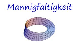 Mannigfaltigkeit bildlich erklärt inkl Karte Atlas Orientierung [upl. by Christian]